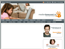 Tablet Screenshot of medienbewusst.de